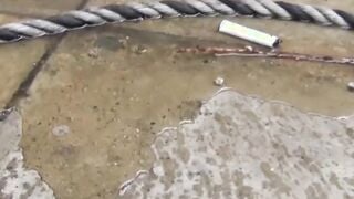 Japanese women can't fight the urge to piss on the streets