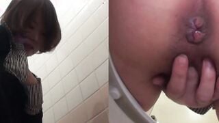 Hairy pussy Japanese teen fingering caught on hidden cam