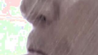 An attractive British GILF fucks a man who is observing her