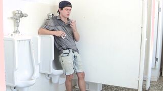 Prior to the interracial fuck ending with creampie Jock blows BBC