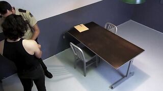Two police officers raw fisted a young longhaired thief