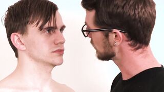 Young stepson cock sucked by stepdad who barebacked him
