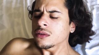 Twink is turned gay after having huge cock in his ass