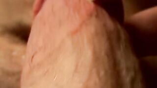 Straight jock amateur with a hairy cock solo masturbates