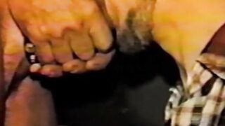 Classic glory hole fetish jock deepthroats strangers cock