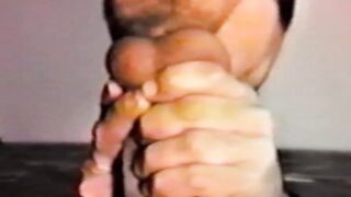 Classic glory hole fetish jock deepthroats strangers cock