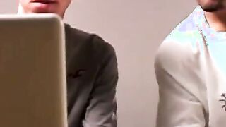 Tattooed twinkie loves blowing his cute hung boyfriend