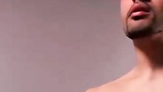Tattooed twinkie loves blowing his cute hung boyfriend