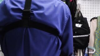 Security officer deep inside a milf suspect