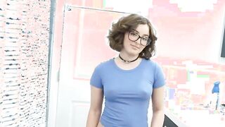 Nerdy Teen Stepsister is Wet for Cheatin