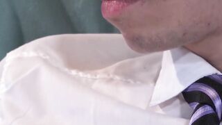 Stupid Cesar Rose shoves Dildo down his throat and walks away