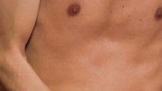 Gavin Beccera a horny skinny teen is fingering while masturbating