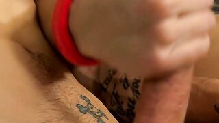 Young gay Jasper Robinson in cum inducing wank off session