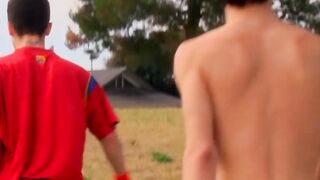 Young gay Jasper Robinson in cum inducing wank off session