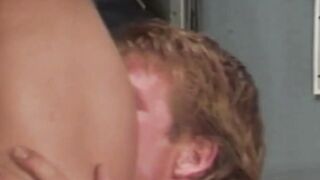 Leigh have some cock for Joe and Melchor  to suck