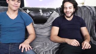 Before going bareback and facial Jock sucked off