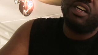 Chubby bear Jason Roman blows BBC before bareback doggystyle