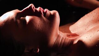 Sensual deepthroat blowjob before erotic cowgirl dick riding