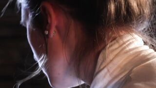 Erotic date night ends with sensual doggystyle pounding