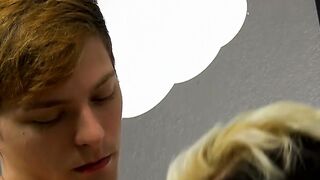 Young gay Ryker Madison forms sixtynine with Asian twink
