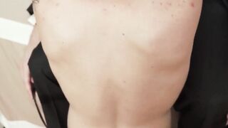 High schooler offers his poop hole for crude spearing in the wake of sucking dick
