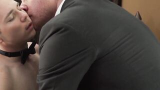 High schooler offers his poop hole for crude spearing in the wake of sucking dick