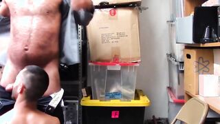 Officer Maledom made the young offender bend over for raw fucking
