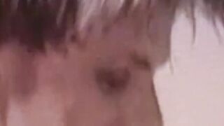 After a nasty deepthroat a gorgeous classic gay hard ass is drilled