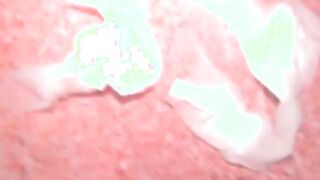 Japanese minx has shaggy pussy peeing in lobby