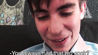 Latino twink turns gay and drills jock raw after cocksucking