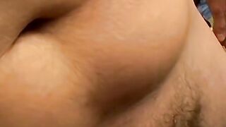 Chubby young straight thug solo masturbates and cums