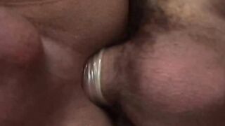 Young latino mounts gay lovers cock for an anal rodeo
