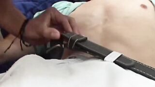 Young latino mounts gay lovers cock for an anal rodeo
