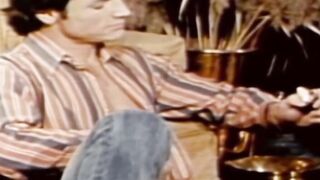 Exemplary gay pornography with manly men in sixtynine position