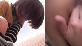 Asian teen close up pussy fingering caught on hidden cam