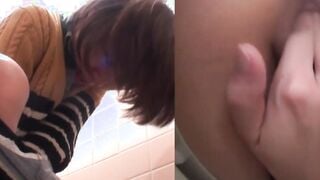 Asian teen close up pussy fingering caught on hidden cam