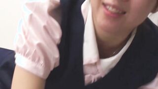Natural tits hot Japanese babe hardcore solo masturbation