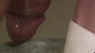 Handsome Buster is jacking off when Johnson intrudes his business