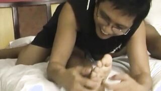 Asian Twink Tickling