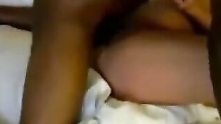 Blonde amateur finally gets to fuck a bbc