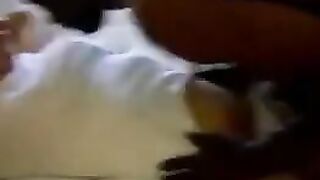 Blonde amateur finally gets to fuck a bbc