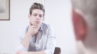 Young homo bare fucks with his teacher for good grades