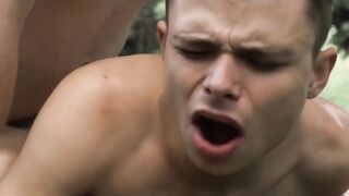 Twink is roused to have jumbo dick in his butt crude