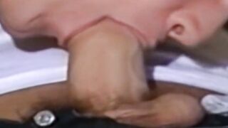 Longhaired studs groan while kissing and having kinky jerk off