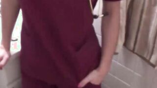 Nurse gives her Step Son an Exam Molly Jane