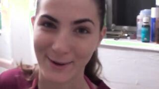 Nurse gives her Step Son an Exam Molly Jane