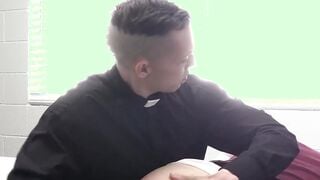 strict buttcentric play prompts minister fucking twink