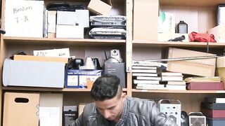 BBC forces handsome gay caught stealing and sucking and fucking