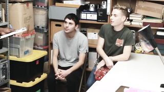 Black security kicks the asses of thieves who try to steal twinks