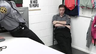 Officer Marco Napoli makes gay Cole Church feel good